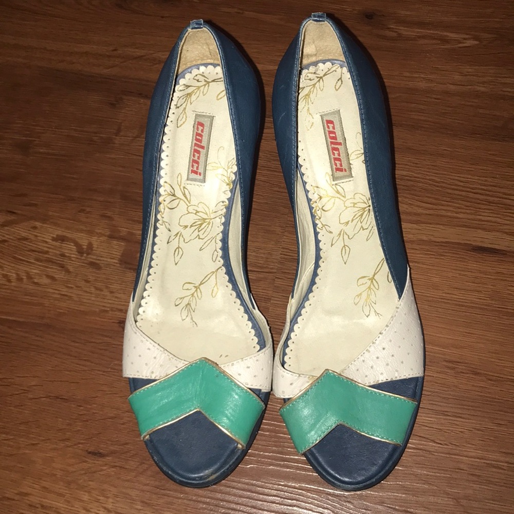 colcci leather stillletos